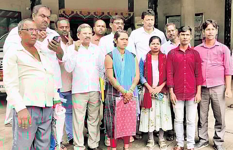 Relatives of Sigachi victims gather at Sangareddy Collectorate to seek compensation