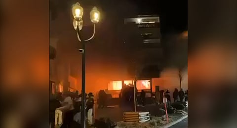 Local media reported that police had confirmed fatalities and injuries but an exact figure was not immediately available.