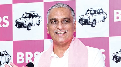 BRS leader and former irrigation minister T Harish Rao