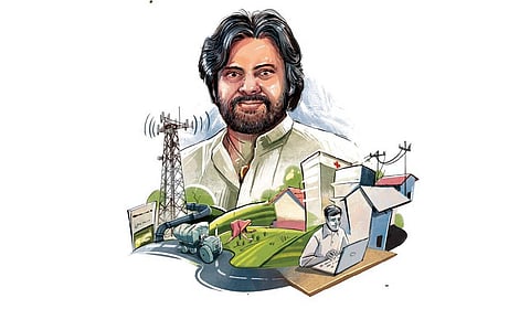 Balancing multiple roles with notable ease, Pawan Kalyan has functioned simultaneously as an administrator driving programmes, a mobiliser energising the grassroots and a political defender of the government. 