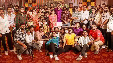 Anna Ben's next film's production wrap still