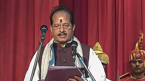 Bihar Deputy Chief Minister Vijay Kumar Sinha