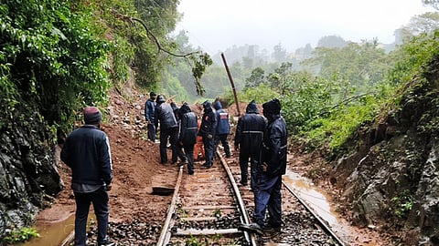 All train services from Mettupalayam to Udhagamandalam and Coonoor to Udhagamandalam were cancelled on Friday.