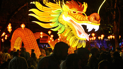 Scenes from Vasantholsavam at Kanakakkunnu