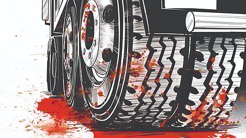 The victims suffered serious head injuries and died on the spot.