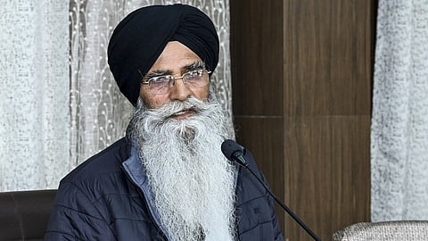 President of Shiromani Gurdwara Parbandhak Committee  Harjinder Singh Dhami