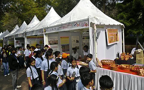 Putharekulu manufacturing has become a cottage industry in the region. Many households make it for their livelihood and sell it to local sweet shops.