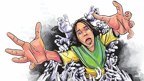 After her post went viral on social media, the police initiated a probe and registered an FIR.