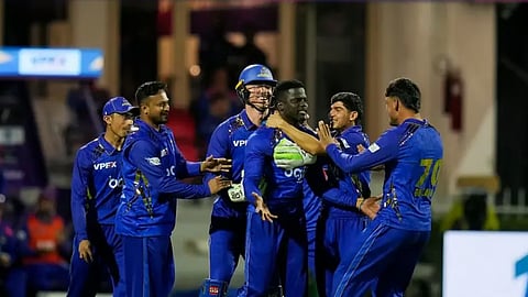 MI Emirates beat Abu Dhabi Knight Riders by seven wickets