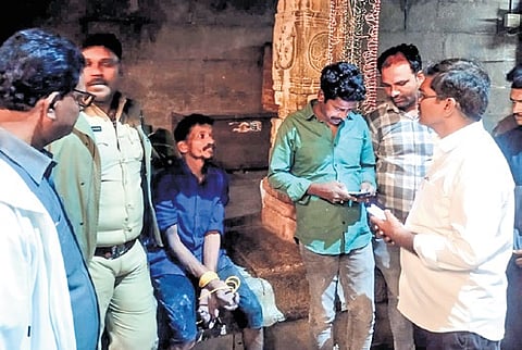 The individual was immediately handed over to the police and later shifted to the SVRR Government General Hospital for medical examination. 