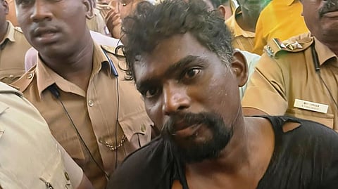 
The accused was identified as Ramarajan, a resident of Bharathiyar Street in Tambaram.