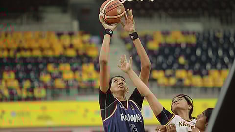Poonam Chaturvedi in action at the senior national championships