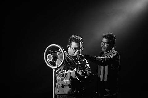 Mari Selvaraj and AR Rahman in D56 announcement pic