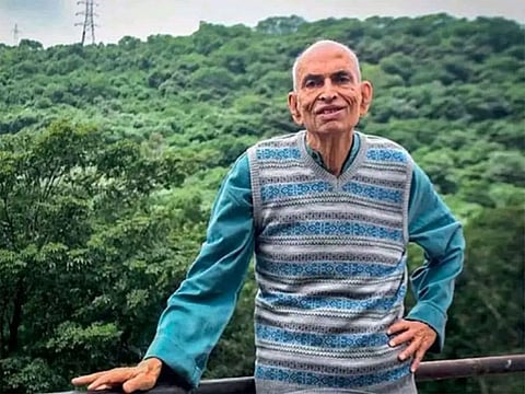 Indian environmentalist Madhav Gadgil.