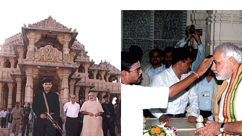 PM Modi recalls Somnath visits; says "despite assaults temple strengthened the sentiment of India's cultural unity" 