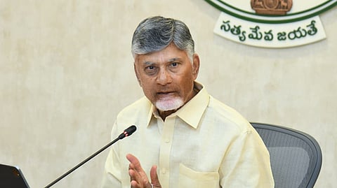 CM Nara Chandrababu Naidu.