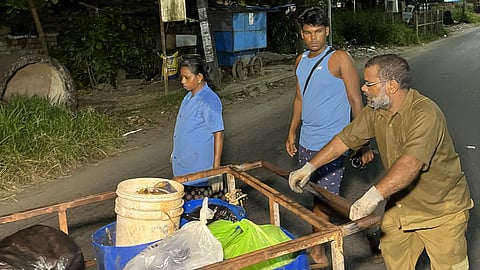 A scene from the documentary 