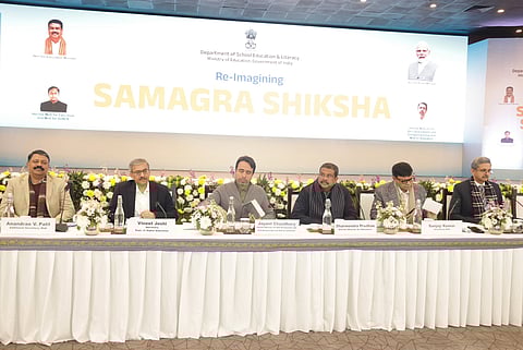 Union Education Minister Dharmendra Pradhan on Friday chaired a meet with all stakeholders in Delhi to prepare a road map for Samagra Shiksha 3.0.