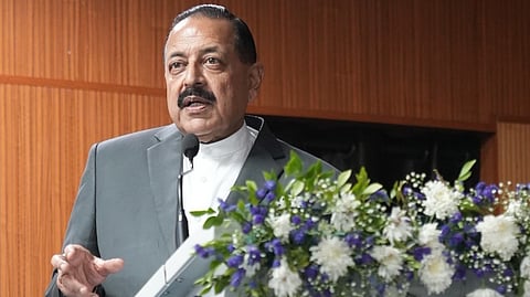 MoS for Science and Technology Jitendra Singh addresses the gathering