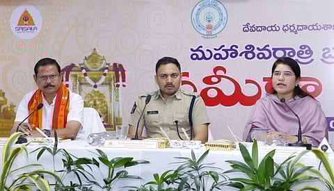 Nandyal District Collector G Rajakumari has directed officials to make foolproof arrangements with meticulous planning to successfully conduct the Maha Shivaratri Brahmotsavams at the Srisailam temple, ensuring a comfortable and satisfying darshan for devotees.