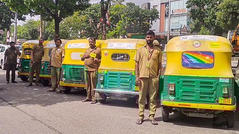 Joint Commissioner of Police (Traffic) Karthik Reddy directed officers to register cases daily against auto drivers who fail to display identification cards
