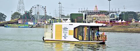 The houseboats were inaugurated by Chief Minister N Chandrababu Naidu.