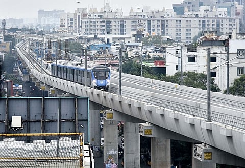 Chennai Metro gets regulatory clearance to commission a 14.6 km stretch from Vadapalani to Poonamalee Bypass.