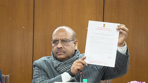 Speaker Vijender Gupta said that the notices have been issued to Punjab’s Director General of Police (DGP), Special DGP (Cybercrime) and the Commissioner of Jalandhar Police for “breach of Delhi Assembly’s privileges”.