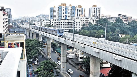 The Poonamallee depot-Vadapalani stretch is expected to start commercial operation by mid-February.