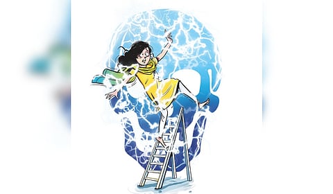 on January 2, Ananya and her younger brother, Siva Karthikeyan, went up to the terrace to dry clothes. She accidentally came into contact with the power line and sustained severe burn injuries on her right arm, head, and shoulders.