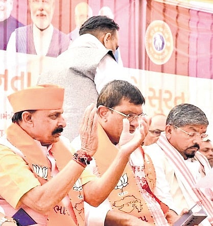 Ahmedabad Diary | BJP MLA hails Oppn leaders as ‘lions’