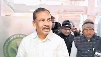 Minister Jena at Rourkela.