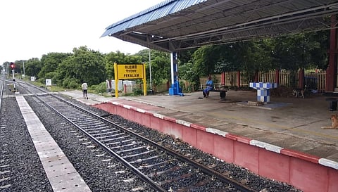 Currently, only special passenger trains and freight trains are operated in the Peralam -Karaikal line.