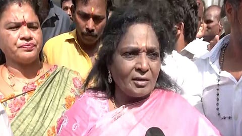 Tamilisai Soundararajan added that they have an ideology and it was decided not to display the picture of a leader (Periyar) who had a difference of opinion with their ideology.