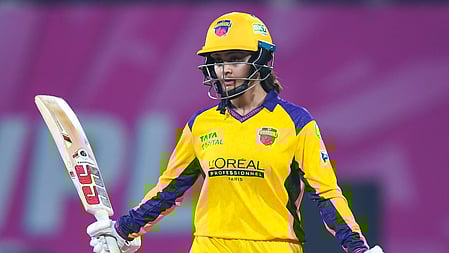 Harleen (64 not out off 39), who was retired out on Wednesday despite batting well, proved a point by anchoring UPW's run chase to perfection.