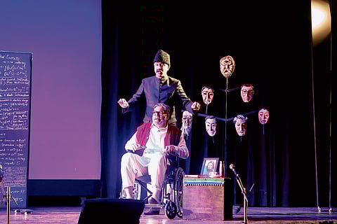 A scene from the play