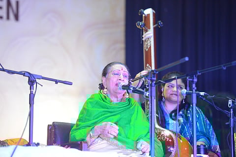 Classical vocalist Begum Parveen Sultana