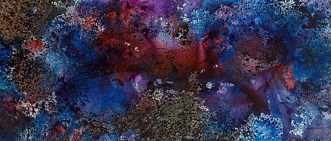 'Nebula Azura 3' by Sujata Bajaj