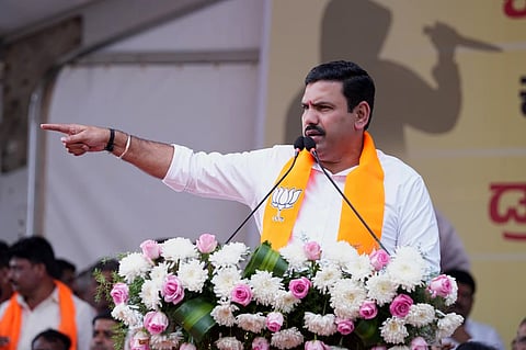 Karnataka BJP President BY Vijayendra.