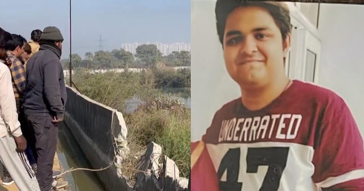 Techie dies after car plunges into water-filled pit in Noida, told father 'don't want to die' in last call