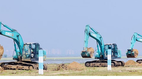 Mamallan reservoir project work commences 