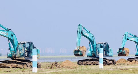 Mamallan reservoir project work commences