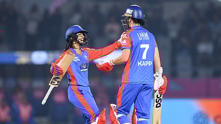 Skipper Jemimah Rodrigues holds nerve as Delhi Capitals revive campaign with seven-wicket win over Mumbai Indians in the 13th match of the Women.