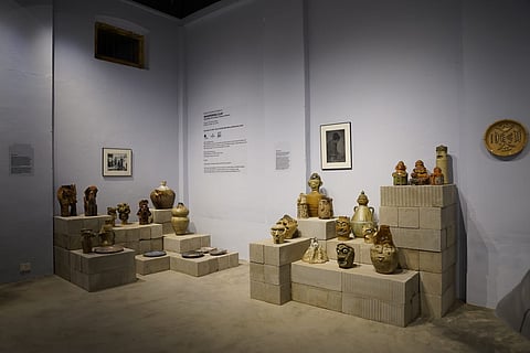 Scenes from the exhibition at OED Gallery