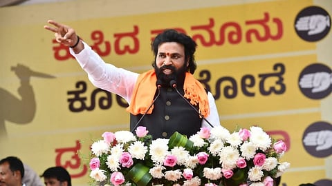 Former minister and BJP leader B Sriramulu.