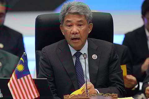 Malaysia's Foreign Minister Mohamad Hasan 