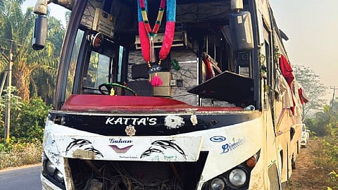 The injured were immediately shifted to the Dammapeta Government Hospital.