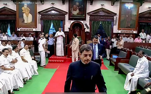 Tamil Nadu Governor RN Ravi walks out of Assembly citing governance, social concerns