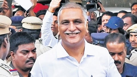 Former minister T Harish Rao 