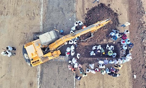 Foreign Experts team visits Polavaram Project for the Second Day.
